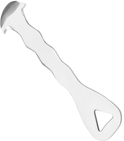 Ipetboom Sbucciatore di Arance in Acciaio Inossidabile da 13 Cm Manico Ergonomico, Pelapatate Portatile Multifunzionale per Agrumi come Limoni e Pompelmi, Utensile da Cucina e Bar
