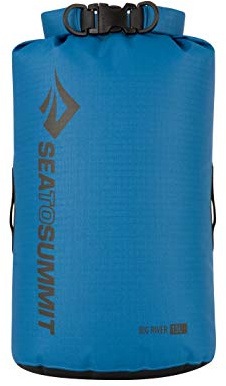 Sea to Summit Big River Dry Bag, Ultra-Durable Roll-Top Dry Storage, 13 Liter, Royal Blue