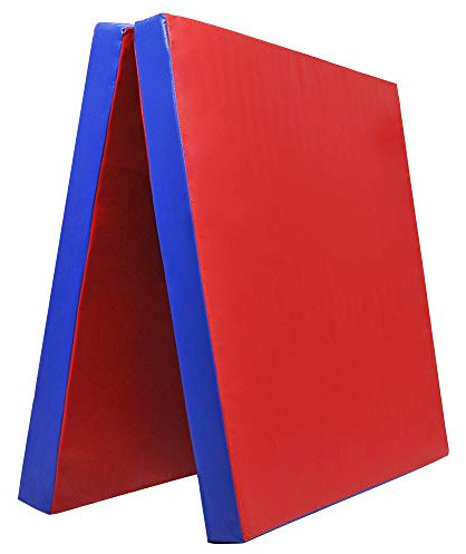 Grevinga - Tappeto Morbido Pieghevole RG 35, Dimensioni: 200 x 100 x 6 cm, Colore: Blu/Rosso