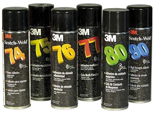 3M Spray Adhesivo 90 Alta Resistencia, 500 ml, 1 lata, 1 unidad