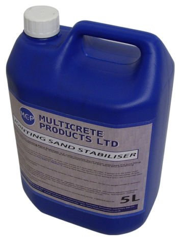 Jointing Sand Stabiliser Block Paving Sand Stabiliser (5 litres)