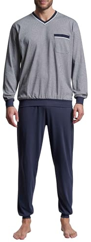 Götzburg herrpyjamas blå, Blå-medel-minimal, 58