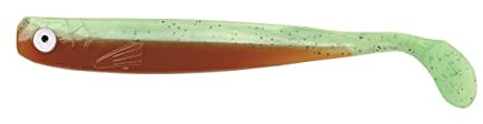 ZECK - Angelköder, Kunstköder, Gummifisch - Zander Gummi | 16cm - Törtelgrün | 2 STK.