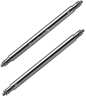 masar 28mm SLX178 Premium 1.78mm Federstege für uhrenarmband Uhren stifte federstifte Armbanduhr federstange Watch pin Spring bar uhrenstifte uhrenstege stege 1,78 mm 316L – 0,8 mm 2 Pcs 28 mm