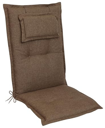 Gardissimo Luxus Hochlehner Auflage 2090, inkl. Kopfpolster, Olefin