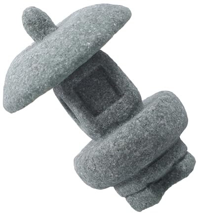 Mipcase Mini Statua Pagoda Decorazione Per Zen Fatto in Arenaria Realistico Design Per Micro Paesaggi Bonsai Balcone Cortile