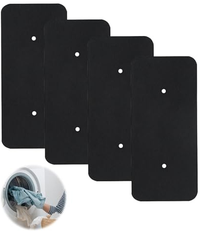 4 Pièces Filtres pour Sèche-linge Candy 40006731, Tapis Filtrant pour Sèche-linge à Pompe Chaleur, tapis filtrant accessoires, 275 x 125 x 10 mm