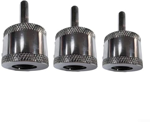 Lot de 3 nettoyeurs de tuyaux pour perceuse électrique de 15 mm et 25 mm en cuivre avec poignée hexagonale pour enlever la rouille