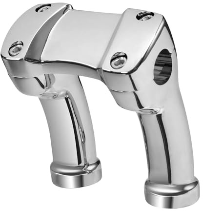 Moto Handlebar Riser Per Softail Per Springer Per Dyna Per Street Bob Moto Riser manubrio da 4 Barra da 1 Rialzi manubrio moto