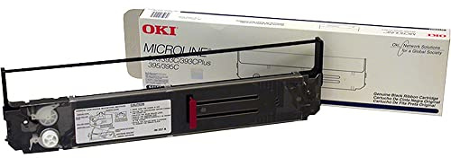 Wholesale CASE of 5 - Oki Data 52103601 Printer Ribbon-Microline Nylon Printer Ribbon,F/393/393+/395/395C,Black