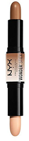 NYX Professional Makeup , Doppelseitig, Highlighter and Konturenstift, Cremige Textur, Farbton: Medium