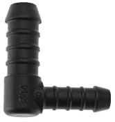 WamSter L Schlauchverbinder 90 grad Winkel -Stück Pipe Connector 14 mm 10 mm Durchmesser