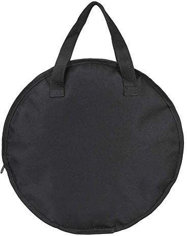 Bnineteenteam Bolsa de Tambor Mudo, Bolsa de protección portátil de 12 Pulgadas para Tambor Mudo Bolsa de Transporte de Tela Oxford Negro Accesorio de Rendimiento