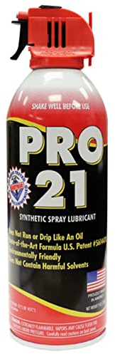 Garage Door Pro 21 Spray Grease Lubricant 9oz (One Can) Synthetic Spray Lubricant