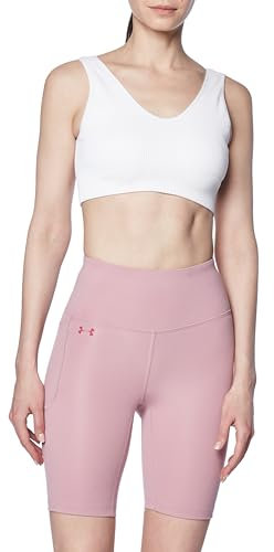 Under Armour Damen Motion Bike Shorts, (697) Pink Elixir / Charged Cherry, X-Klein