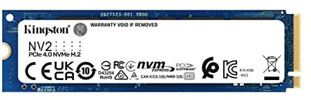 Kingston NV2 NVMe PCIe 4.0 Internal SSD 4TB M.2 2280 - SNV2S/4000G
