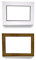 Kunststofffenster - Festverglasung - Fenster - innen weiß/außen golden oak - BxH: 80 x 45 cm - 800 x 450 mm - 2 fach Verglasung - 60 mm Profil