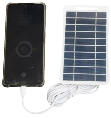 Solpanelsladdare - 2 watt 5 volt USB, bärbar justerbar