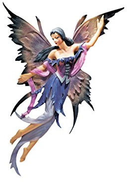 Design Toscano CL4918 Fairies of the Enchanted Grove Wall Sculpture - Rowan, Full Color