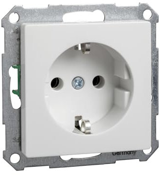 Elso Steckdoseneinsatz ohne Kralle Steckklemmen Joy, reinweiß, 265054