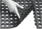 Format 4053569254755 – Gummi Steckmatte schwarz geschlossen 900 x 900 x 15 mm