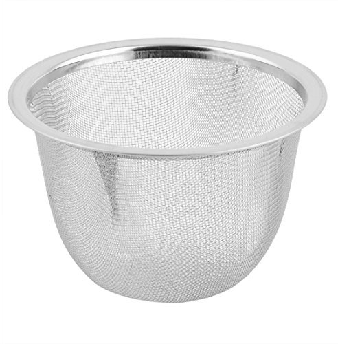 sourcingmap Filtre Théière Maille Thé Infuseur Filtre Tisane Crépine Filet Thé Panier Passoire épice métal 75mm diamètre supérieur