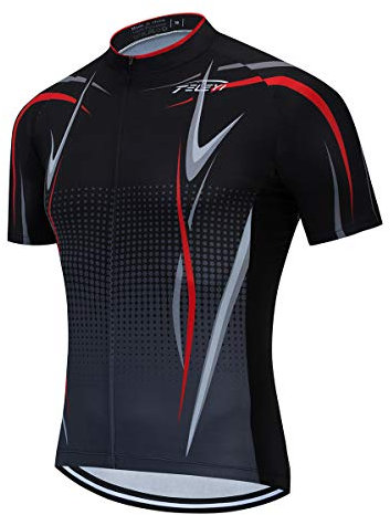 Weimostar Herren Radtrikot Sommer Jungen Mountainbike Fahrradbekleidung Atmungsaktive Fahrradtrikots