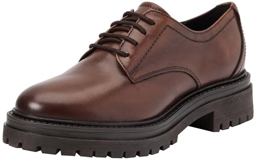 Geox Zapatillas D Iridea para Mujer, marrón, 2 UK