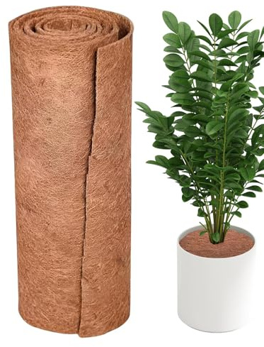 Coco Liner, Naturfiber Matta För Plantering, Återanvändbara Korgunderlägg Rulle För Trädgårdsdekoration Fönsterlåda Terrarium Reptil Matta