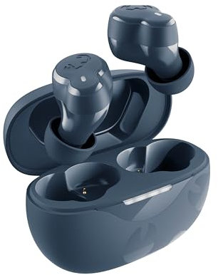 Fresh 'n Rebel Twins Breez, Ëcouteurs Intra-Auriculaires Bluetooth sans Fil, Ultra Compacts, Appels Pratiques, Bluetooth 5.4, Bouton de contrôle cliquable, 30 h d'autonomie (Steel Blue)