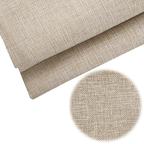 Tissus au Metre Ameublement 1 Stk Tissus Ameublement 200cm x 150cm Tissu Décoratif Matériau de Revêtement Tissu de Canapé Convient aux Coussins de Rideaux de Canapé et de Chaise （Beige）