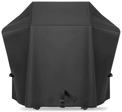 BBQ Grillskydd för Napoleon Rogue 425-serien, Phantom Rogue SE 425 RSIB, Rogue PRO-S 425, Rogue PRO 425, Rogue XT 425 – premium Oxford 600D vattentätt grillskydd (123 × 64 × 109 cm)
