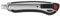 Westcott E-84024 00 9 mm Aluminium Alloy Snap Off Blade Knife with Ergonomic Soft Grip Handle - Black