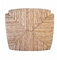 1212 Venezia Set de 6 assises de chaises de rechange en paille -