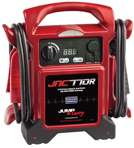 Clore Automotive Jump-N-Carry JNC770R 1700 Peak Amp Premium 12 Volt Jump Starter - Red