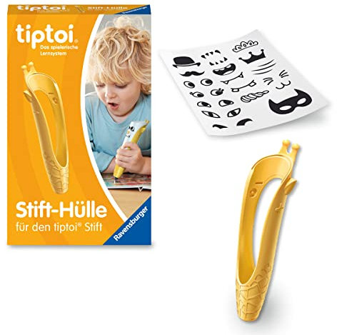 Ravensburger tiptoi 00152 - Stifthülle zum Wechseln in Gelb/Wechselhülle für den tiptoi-Stift/Geeignet für Kinder ab 3 Jahren