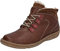 Josef Seibel Damen Schnürstiefeletten Neele 57,Weite G (Normal),Wechselfußbett,Kurzstiefel,uebergangsschuhe,Braun (Brandy-Kombi),39 EU