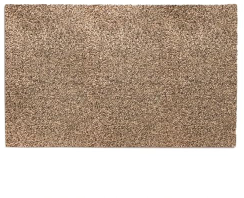 KARAT Tapis de Porte Anti-saletés - Tapis d'entrée en Coton Naturel - Paillasson pour l'intérieur et l'extérieur - Lavable, Conçu pour Éliminer la Saleté et l'Humidité - 100 x 200 cm, Beige