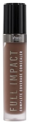 BPerfect Full Impact Concealer – Full-Coverage Soft-Matte Formula Infused with Niacinamide & Glycerin – Shade D4 (Deep Chocolate Red-Brown Undertone), 11 ml