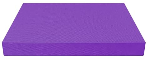 Skumgummi Balansplatta - 50x40 cm Tjock Stabilitetsmatta - Träningsmatta Dämpad Balansdyna - för Kvinnor och Män, för Hemmagym, Inomhusbruk, på Golv, Yoga, Pilates, Workout, Fitness och