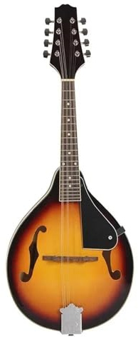 8strängad Lind Och Ebenholts Mandolinset Med Fodral Snören Lämplig För Nybörjare(3/4)