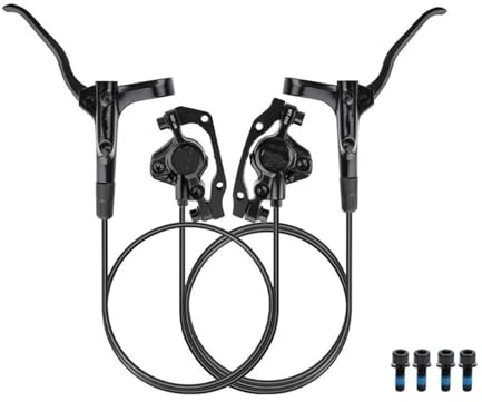 MT200 Cykel Hydraulisk Skivbroms MTB-broms 800mm 1600mm Cykelbroms 2 Kolv 3 Finger Stålspak Cykeldelar