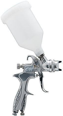 Campbell Hausfeld General Purpose HVLP Gravity Feed Paint Spray Gun with 600mL Canister (DH580000AV)