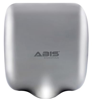 Hand Dryer for Toilets High Speed Automatic Electric Heavy Duty Stainless Steel Commercial Dryer (Polished Chrome)