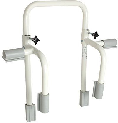 Badewannen-Einstiegshilfe EXTRA Wannengriff Haltegriff, weiß/grau