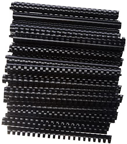 Peach Plastikbinderücken A4 - 22mm - 210 Blatt - 50 Stück - schwarz - PB422-02