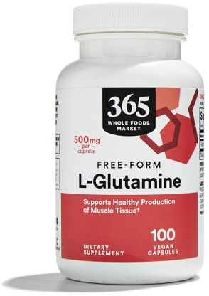365 by Whole Foods Market, L-Glutamine 500mg, 100 ct