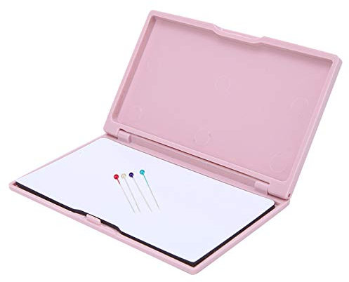 Cikonielf Magnetische Nadelbox tragbare Nähnadel Box Nadelbox Magnetisch Kreuzstich Nähen Stricknadeln Nadeln Aufbewahrungshülle Organizer