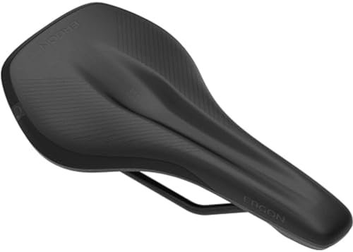 Ergon – SR Allroad Core Comp Fahrradsattel | Rennrad, Allroad, Gravel | Männer | Medium-Large | Schwarz-Grau