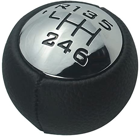 FanPaYY Perilla de Cambio de Marchas 6 Velocidades, Pomo de la Palanca de Cambio de para 307 308 3008 407 5008 807 C3 C4 C8